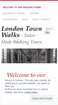Mobile Screenshot of londontownwalks.com